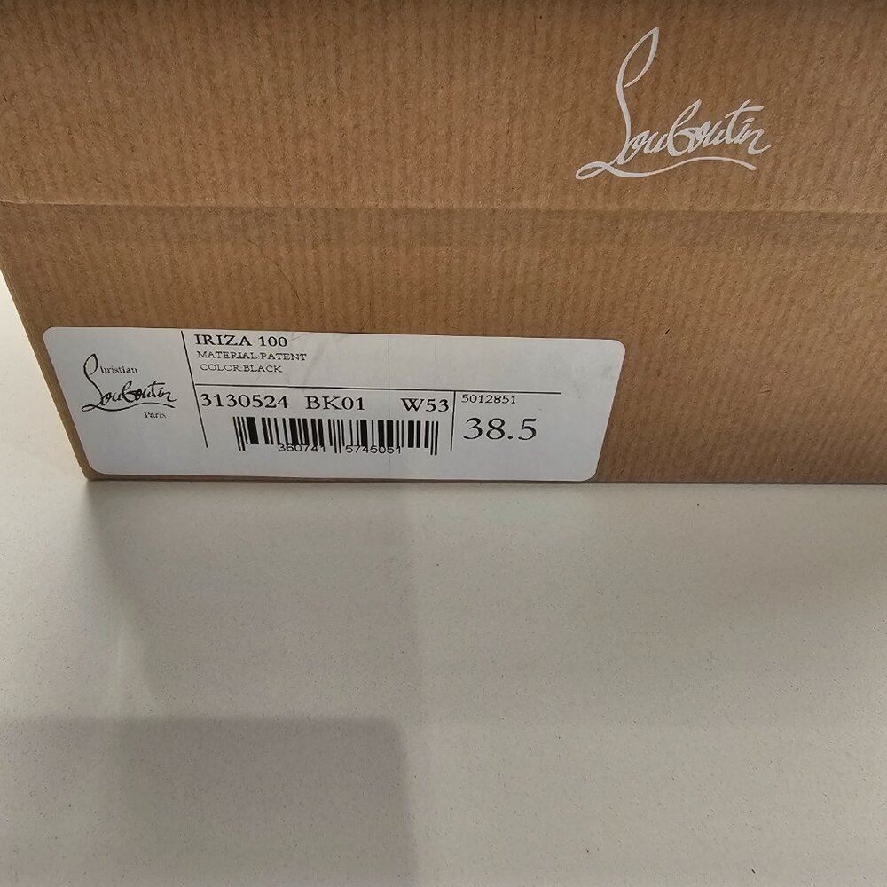 Christian Louboutin Iriza 100-mm Heel 38.5 - Picture 5 of 8